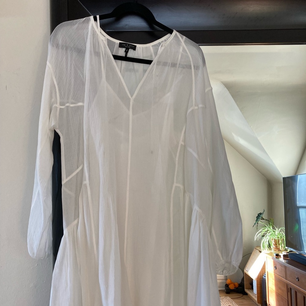 White Rag & Bone Silk Dress Size small S